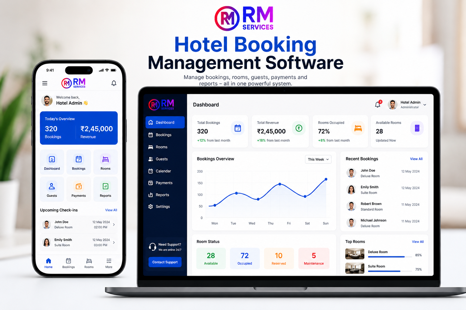 Hotel Booking Software